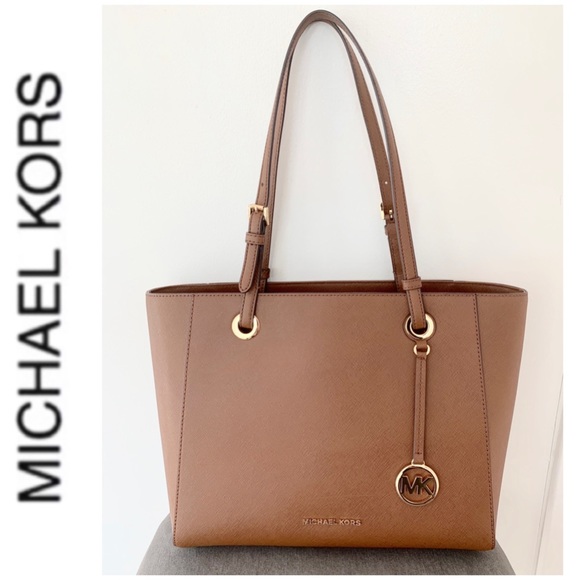 NWT authentic MK Walsh leather tote luggage - Picture 3 of 6